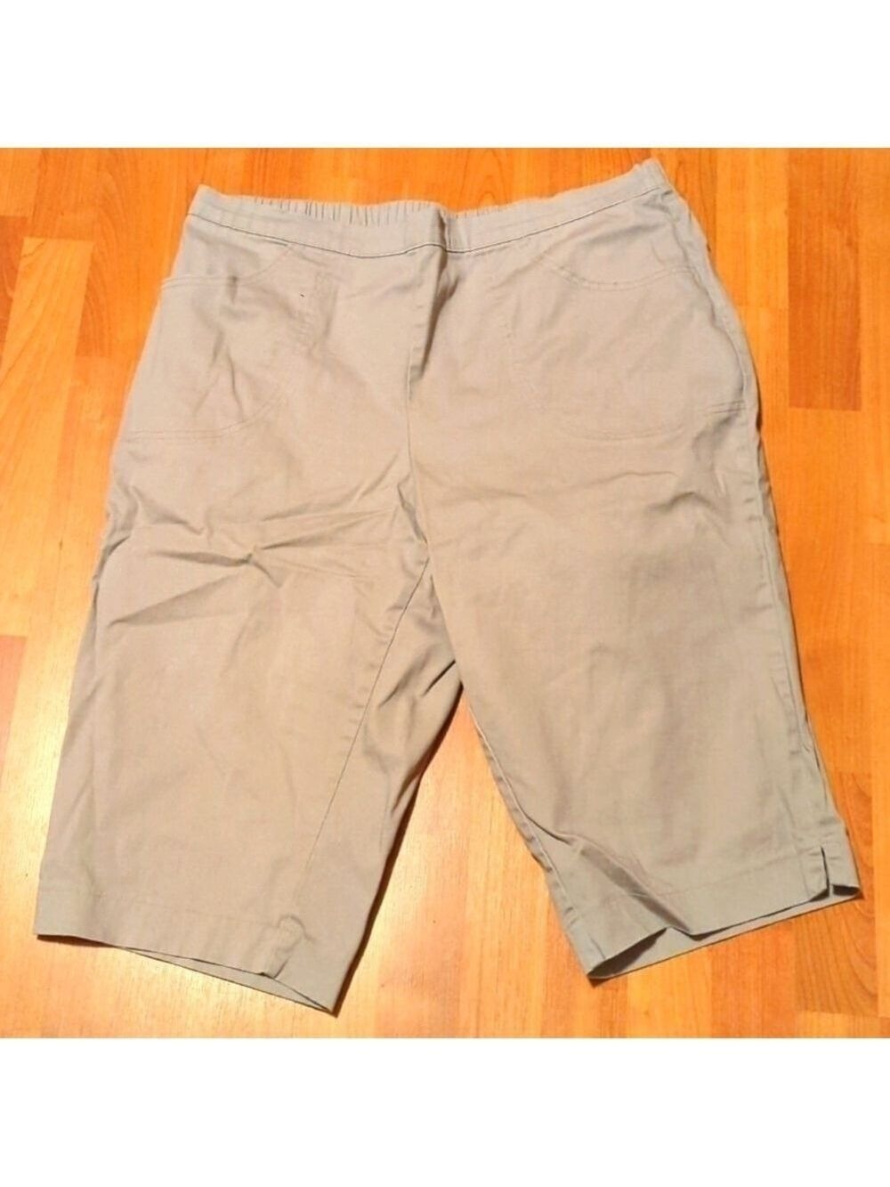 JMS Capris Grey Plus Size 2X 18W 20W